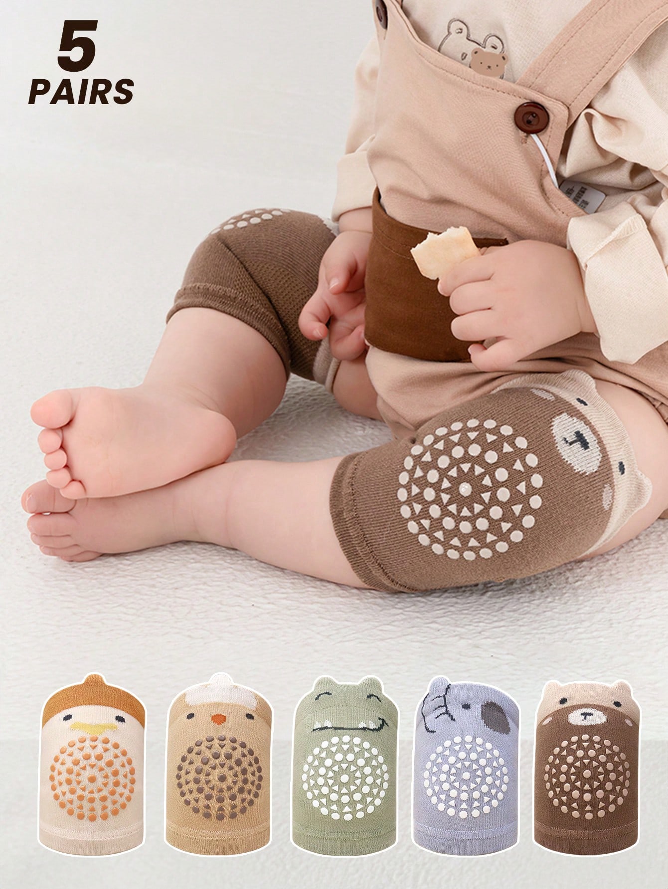 1/3/5 pairs of cover knees , available for babies and toddlers