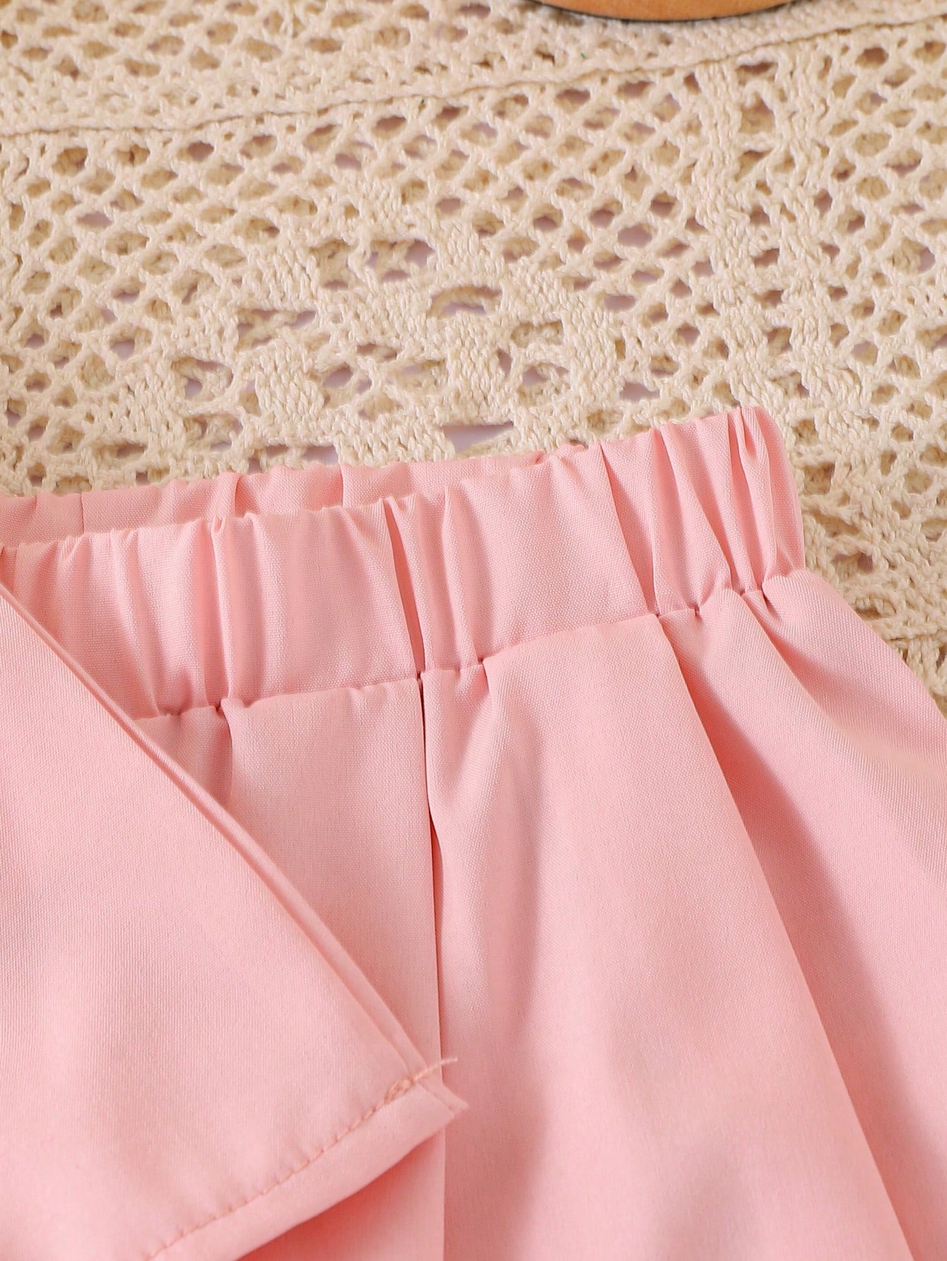 Stylish two-piece summer outfit set for little girls