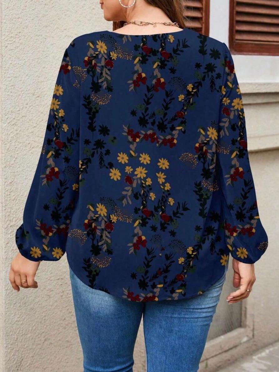 EMERY ROSE Casual Elegant Floral Pattern