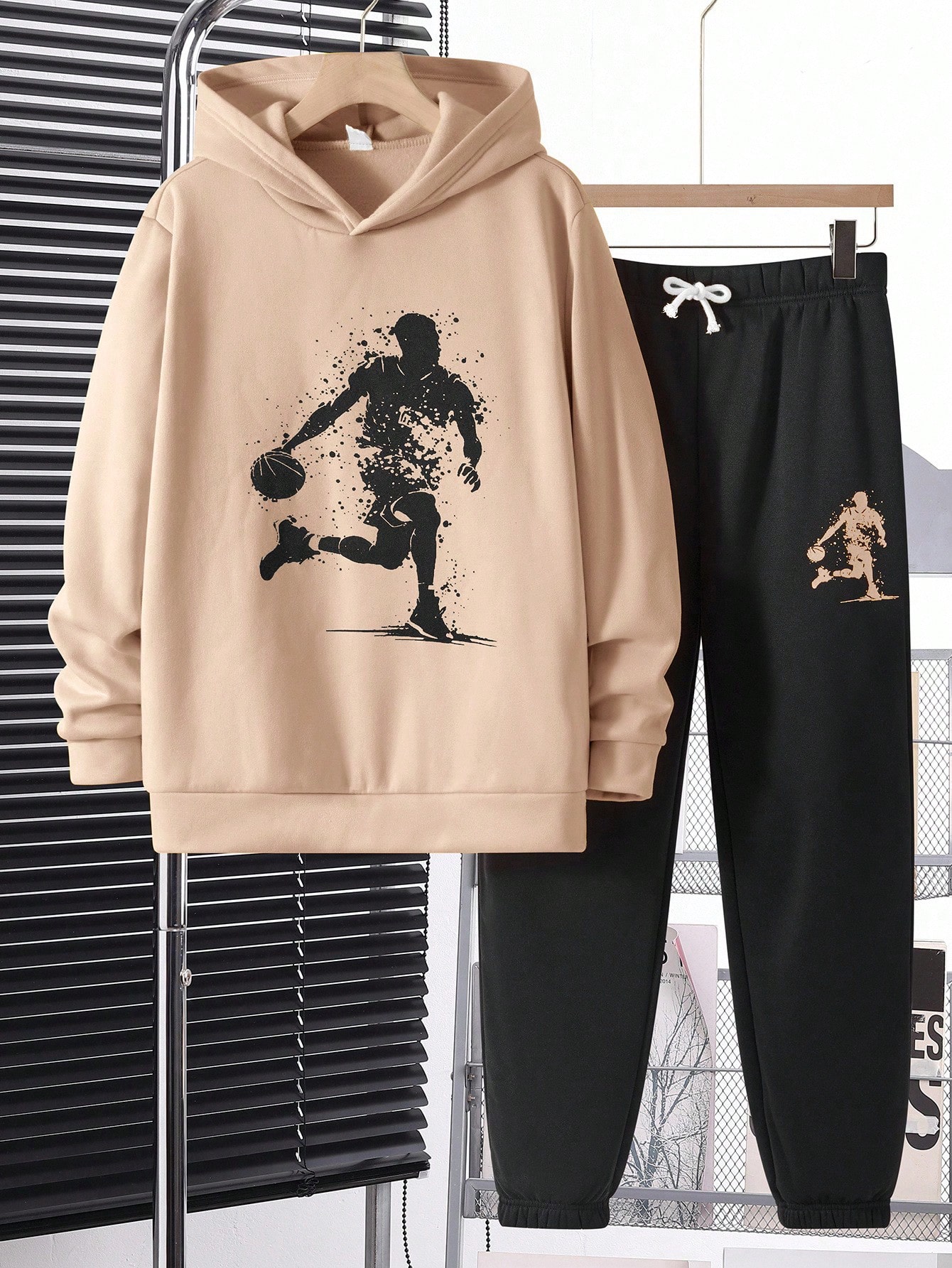 SHEIN two-piece set for teenage boys