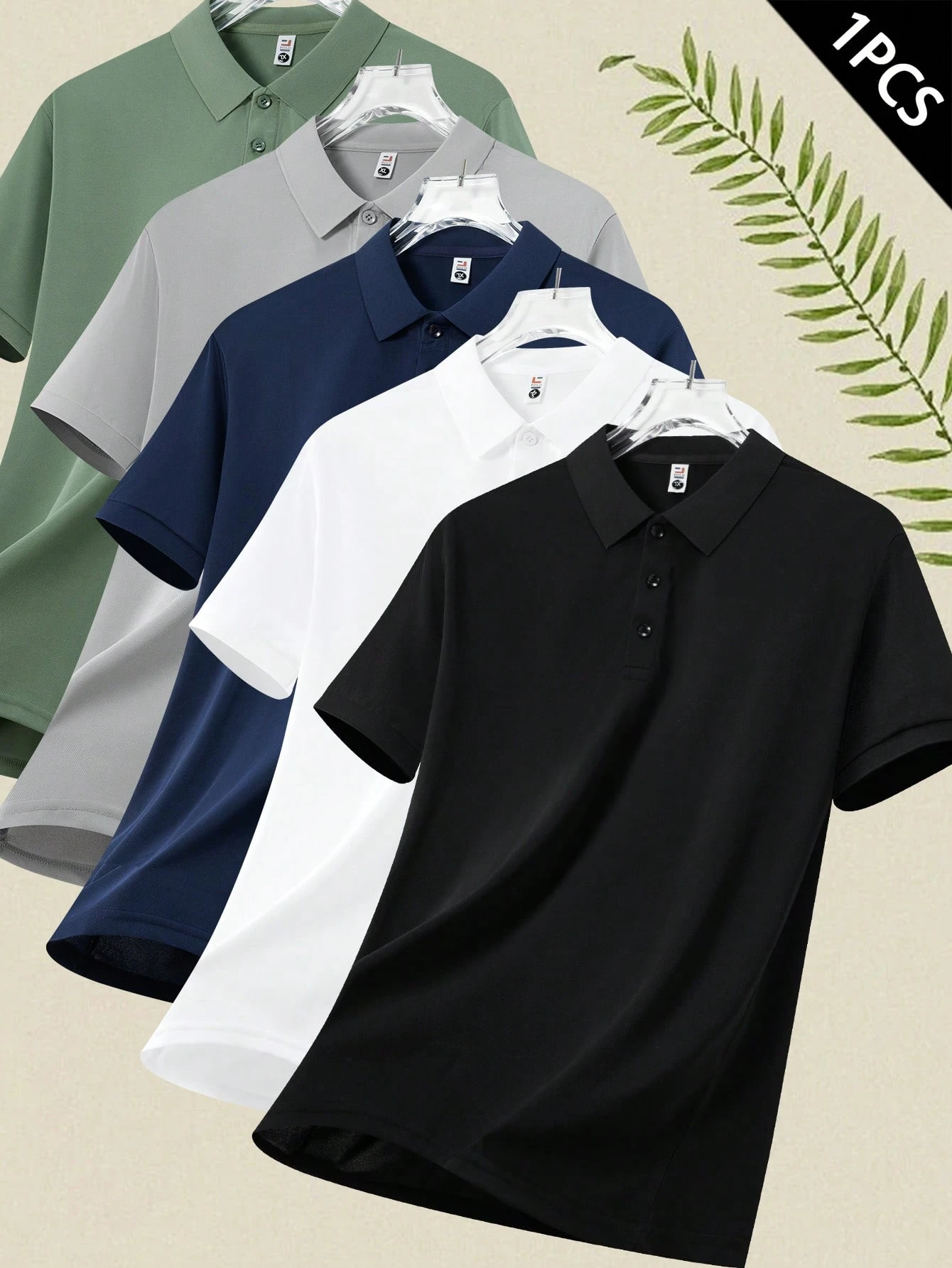 A men's summer polo shirt