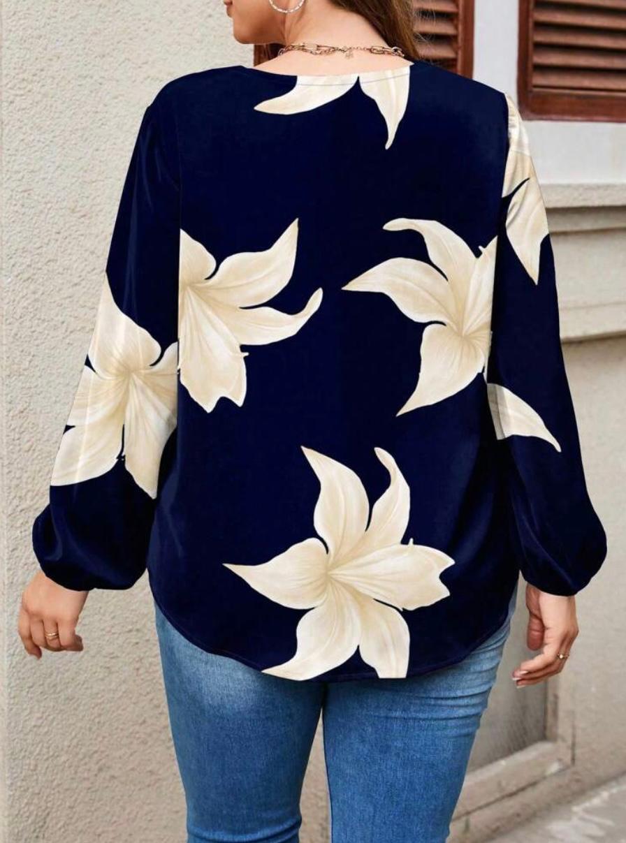 EMERY ROSE Casual Floral Pattern