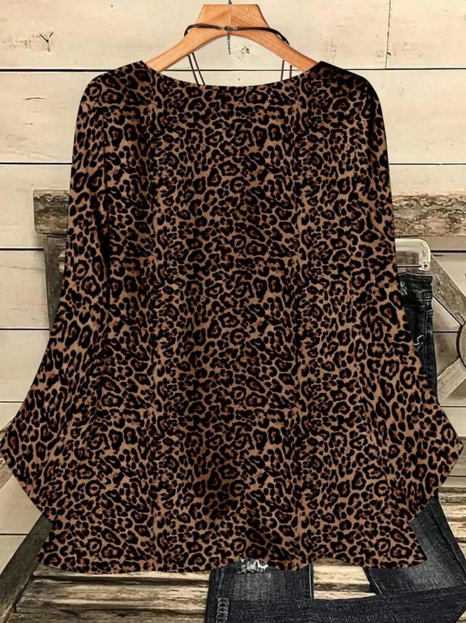 EMERY ROSE Vintage Leopard Print Pattern