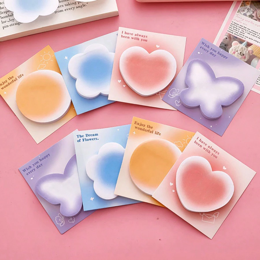 gradient color sticky notes