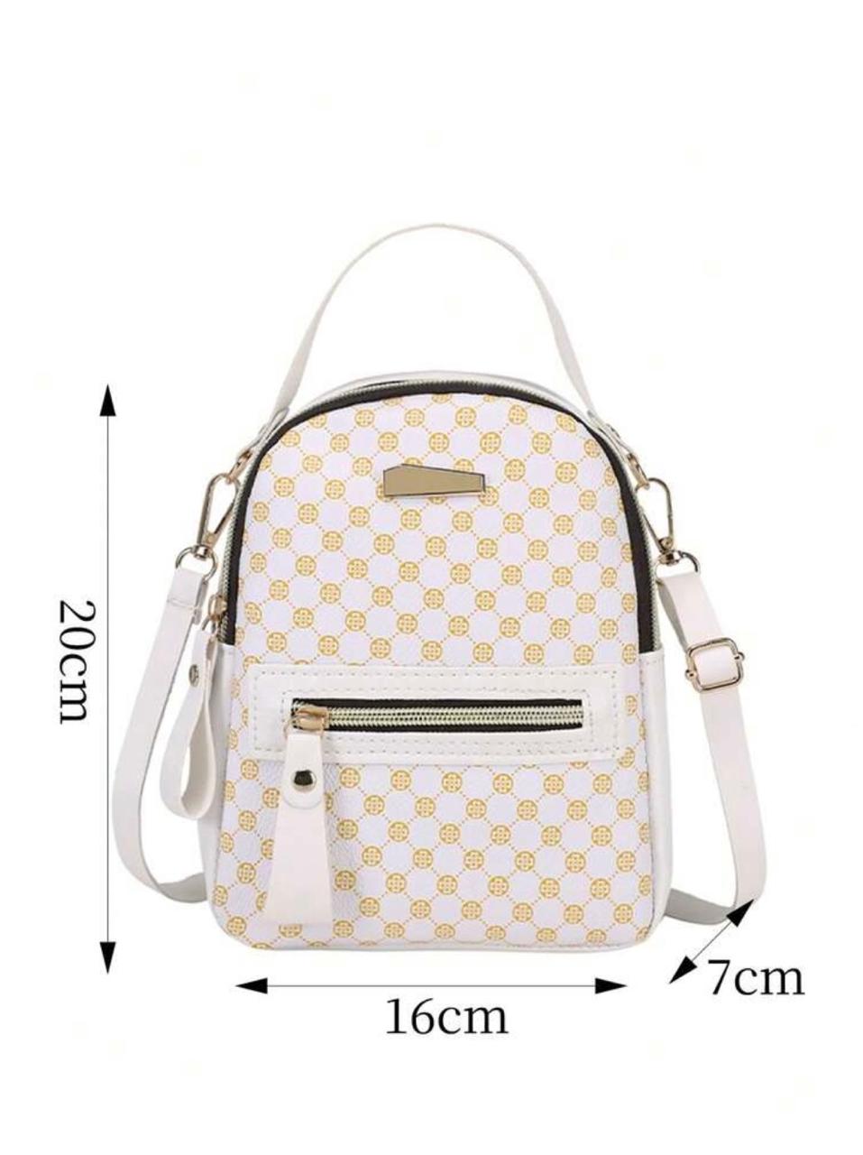 Women's Mini Printed Backpack